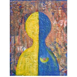 Luchoomun Krishna - Figure on Wood 2
